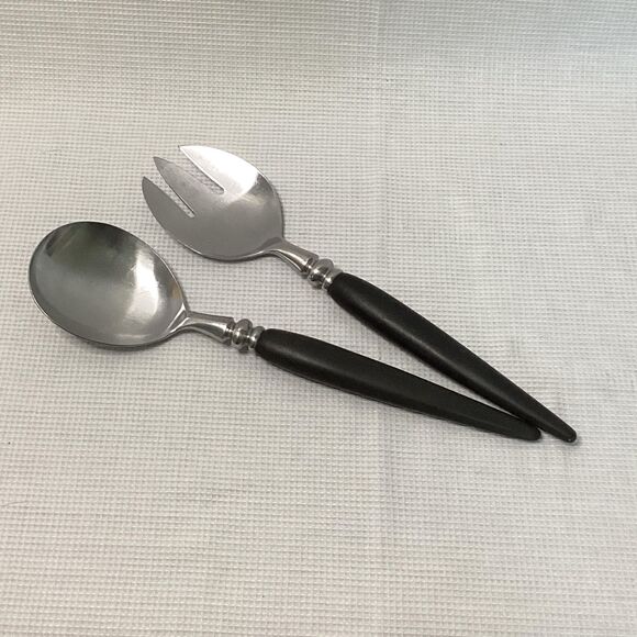 Guildcraft Forged Stainless Salad Set Vintage 60s - Picture 2 of 9